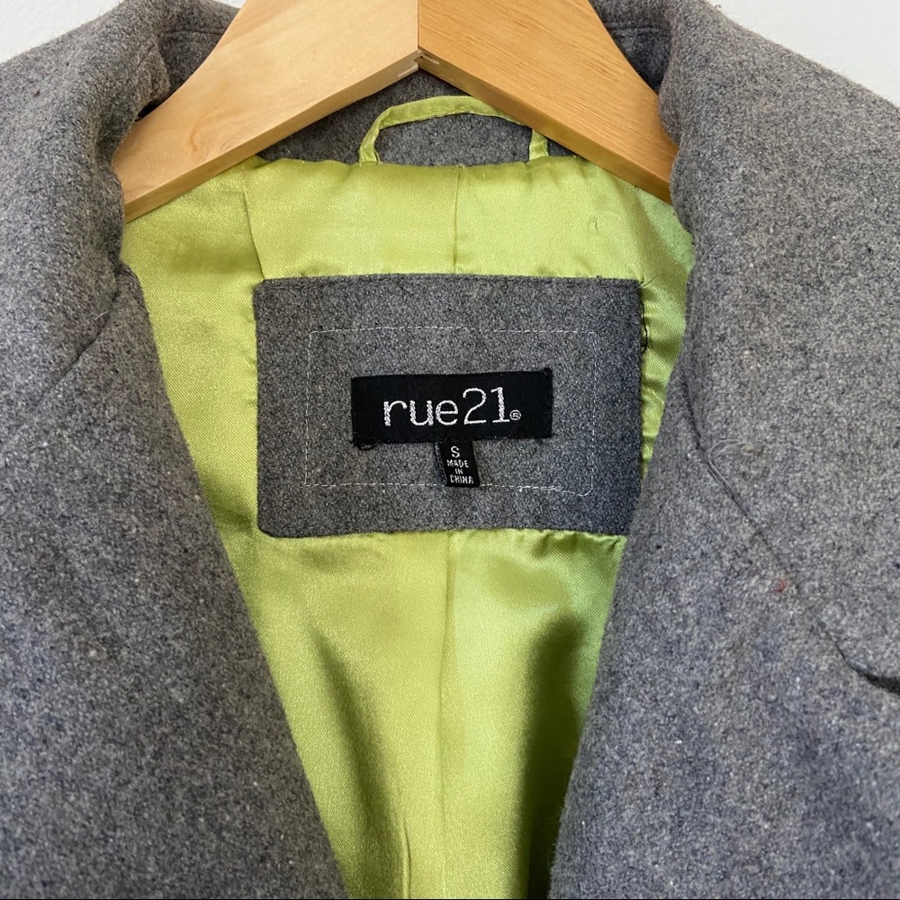 Grey Peacoat | Rue21 - Picture 4 of 4